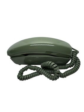 Western Electric Trimline Vintage Green Telephone *Untested*